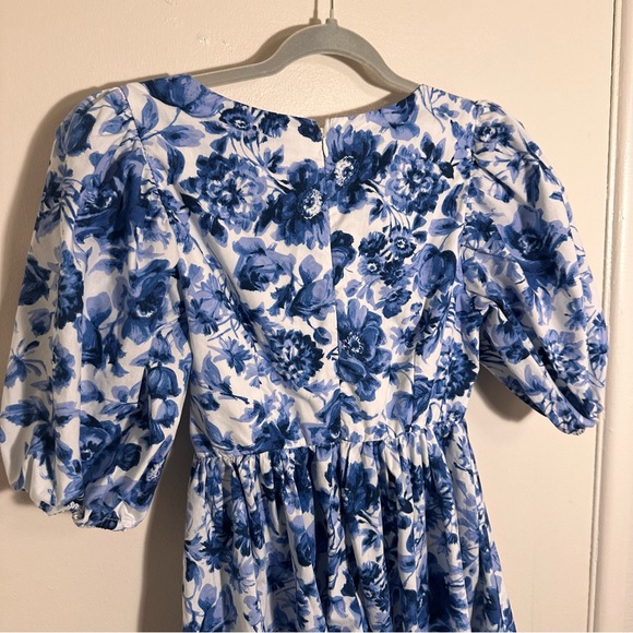 Abercrombie Floral Blue Dress - Picture 5 of 10